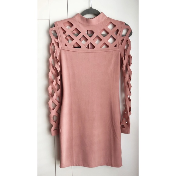 Laser Cut Out Dress - Picture 6 of 7